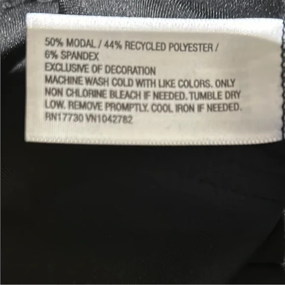 Black Casual Wide-Leg Pants - Picture 3 of 4